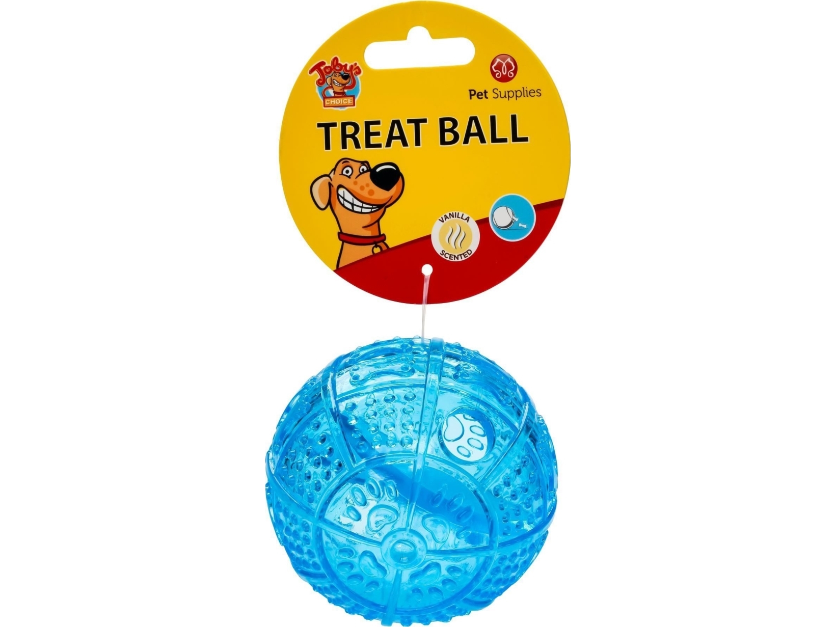 Haustierbedarf Toby's Choice Hunde-Leckerli-Ball 8Cm Treat Ball Blau