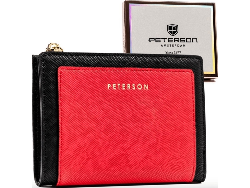 Peterson Naisten pieni ekologinen nahkainen lompakko - Peterson NoSize - Peterson NoSize