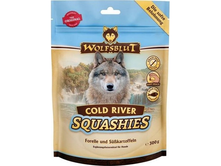 Wolfsblut Dog Squashies Cold River, Hundegodbidder 300 G