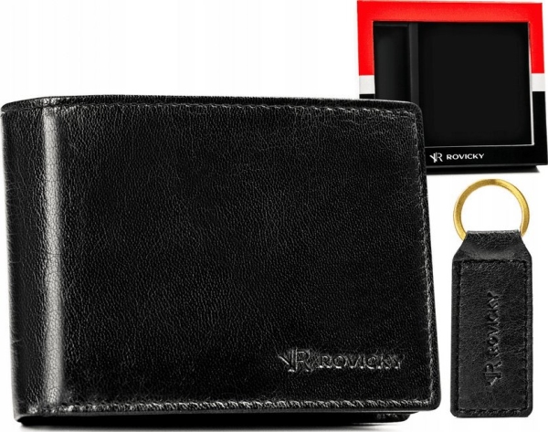 Rovicky-gave: læderpung og nøglering til mænd - Rovicky NoSize