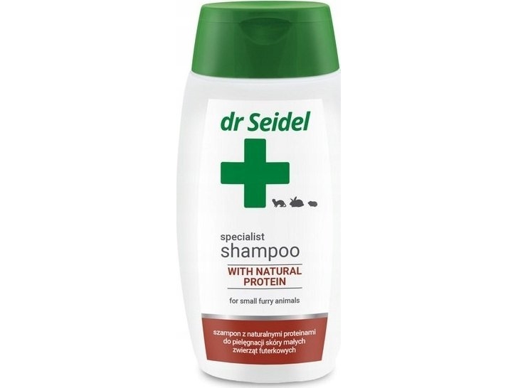 Dr Seidel proteinschampoo til små pelsdyr 220 ml