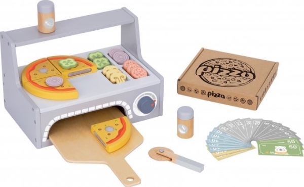 Tooky Toys Medinis TOOKY TOY picų kepimo rinkinys su krosnimi