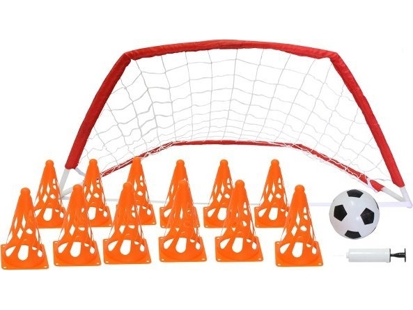 MASTER Träningsfotbollskonor Mål MASTER 122 x 61 x 61 cm | Utomhusleksaker - Spela i trädgården - Fotbollsmål | GameStuff