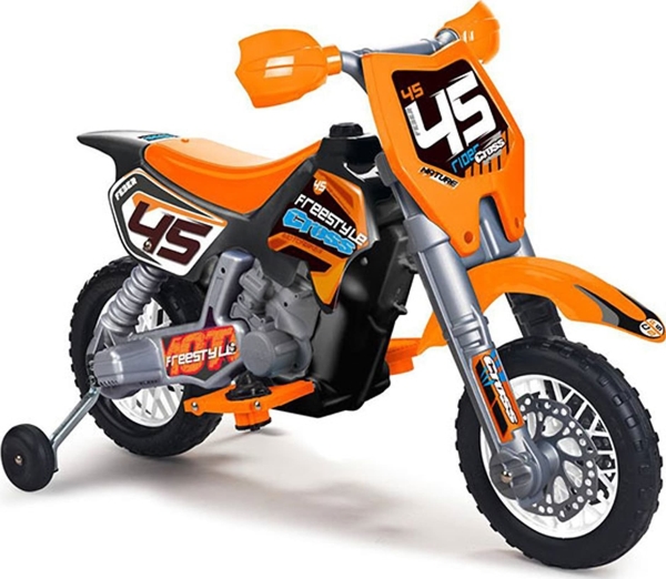Elektrinis vaikiškas motociklas FEBER Cross 6V