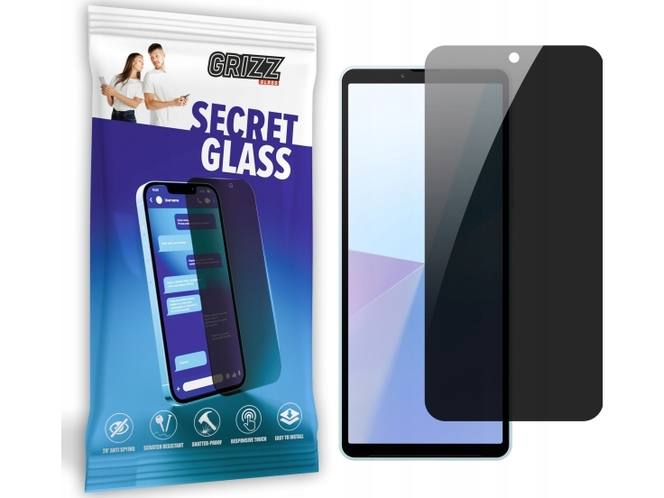 Grizzglass Secretglass Privacy Glass Til Sony Xperia 10 Vi