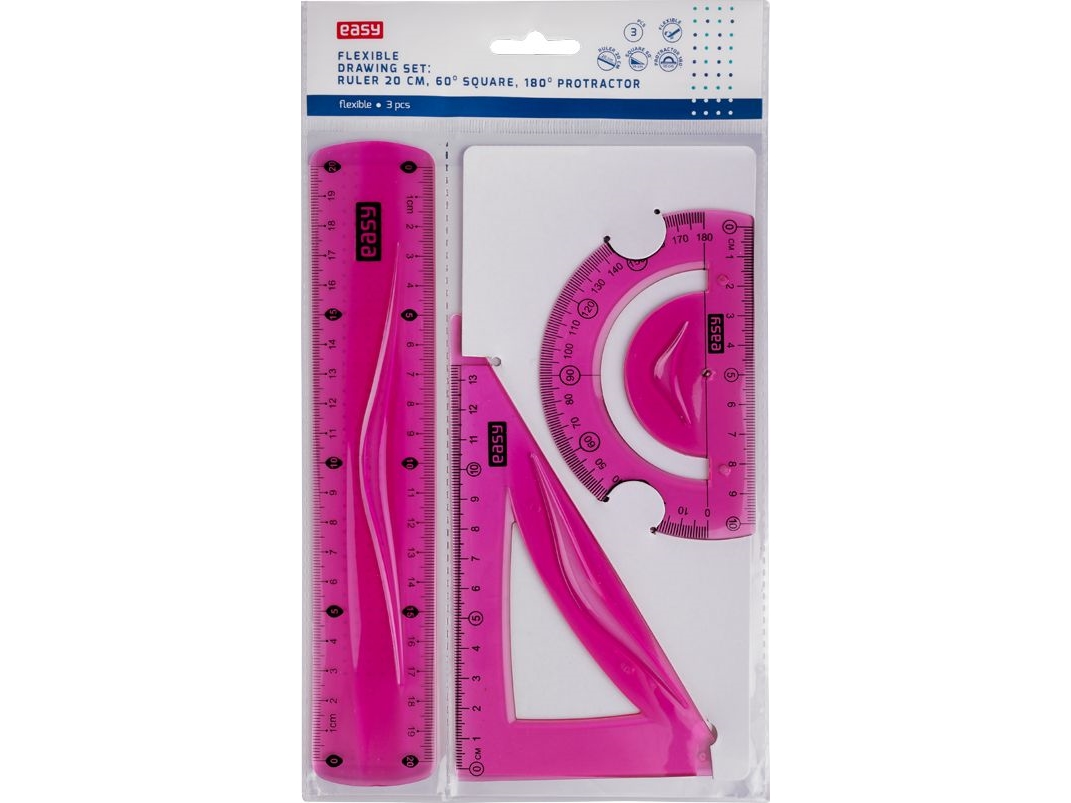 Easy Flexible Lineale 3St. Rosa Easy