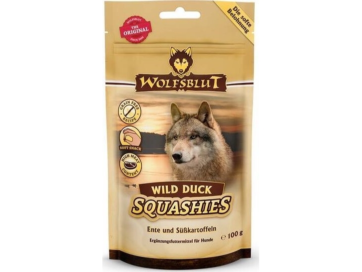 Wolfsblut Dog Squashies Wild Duck Hundegodbidder 100 G