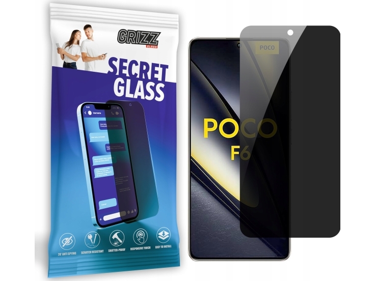 Grizzglass Secretglass Privacy Glass Til Xiaomi Poco F6