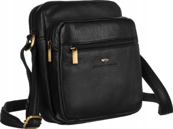 Peterson Leather Letter Bag til mænd Lumarko!