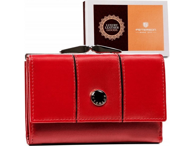 Peterson Lille læderpung til kvinder med RFID Peterson NoSize