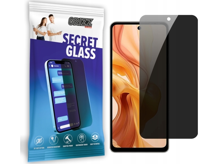 Grizzglass Secretglass Privatlivsglas Til Ulefone Note 18 Ultra