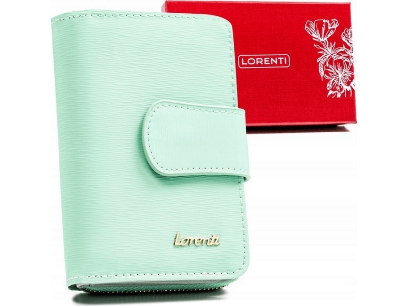 Lorenti læderpung til kvinder i lodret retning med snaplukning - Lorenti NoSize