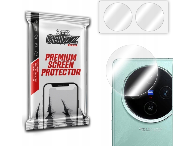 Grizzglass Hybridglass Kameraglas Für Vivo X100s
