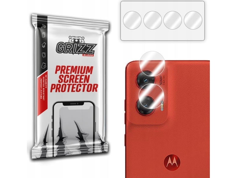 Grizzglass Hybridglass Kameraglas-Schutz Für Motorola Moto G Stylus 5G 2024