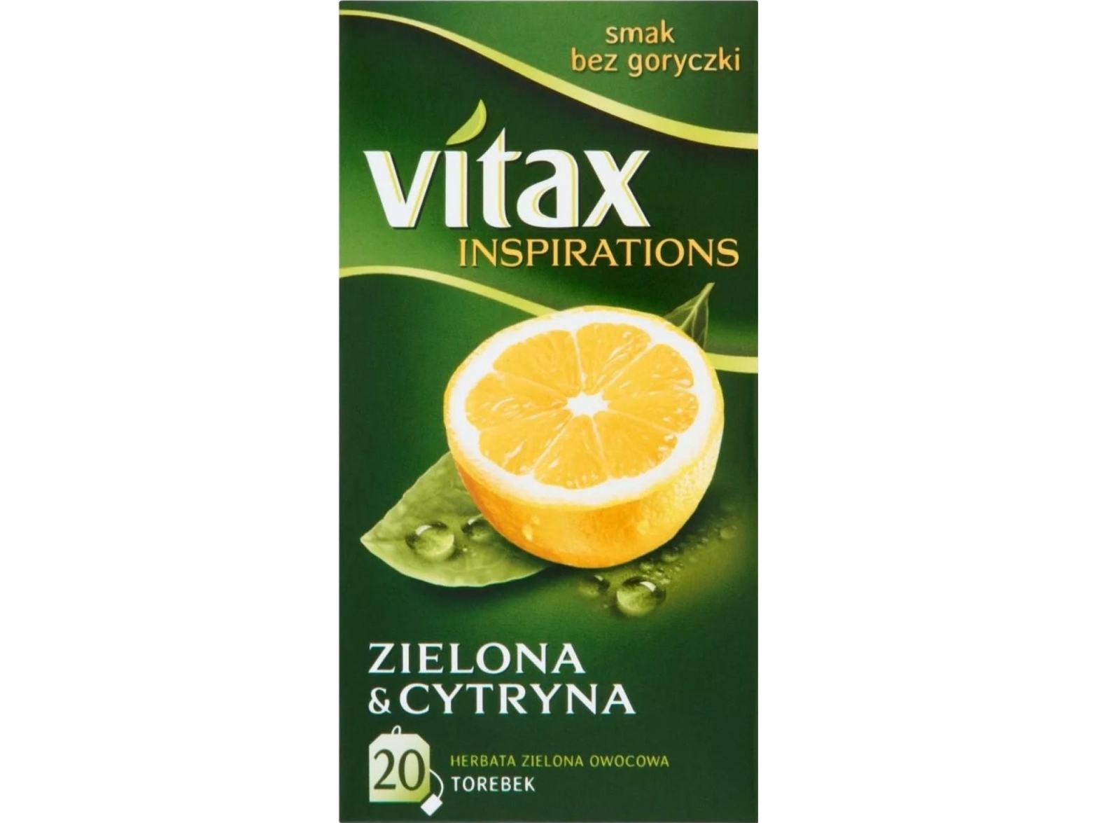 Vitax Tee Vitax Inspirations Grün & Zitrone 20 Teebeutel 28764405