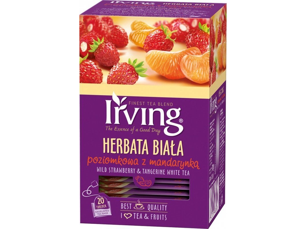 Irving Herbata White Herbace With Mandarin 20 Kop. 48353825