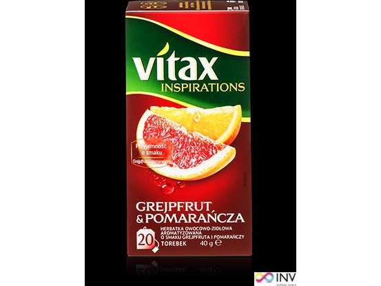 Vitax Te Vitax Inspirations Grapefruit & Pomarancza 20 Tebreve 6691392