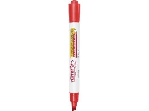 Rystor pemanent markør rød i skiver