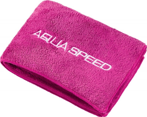 Aqua-Speed DRY CORAL mikrofiberhåndklæde 50x100 cm pink Aqua Speed