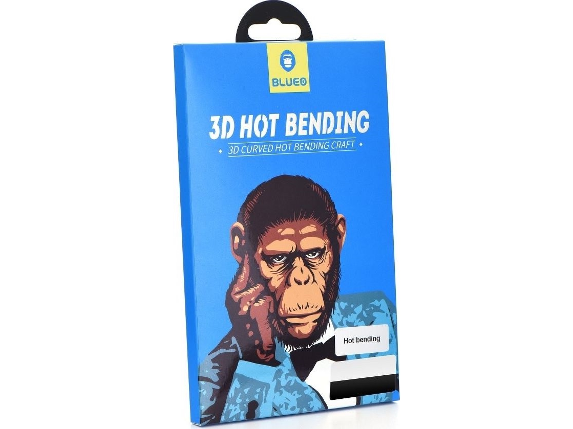 Partner Tele.Com Gorilla/Glasbeskyttelse 5D Mr. Monkey Glass - App Ipho Xr 6,1" Sort (Strong Hd)