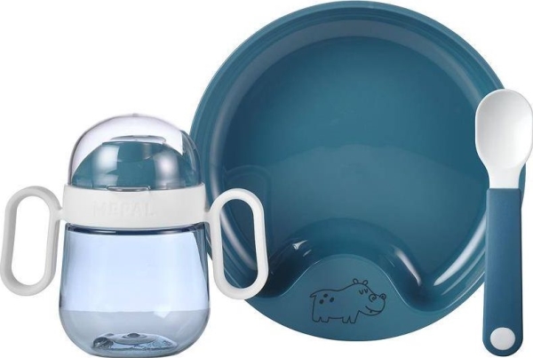 Mepal børneservice 3 stk Mio Deep Blue 108040014600