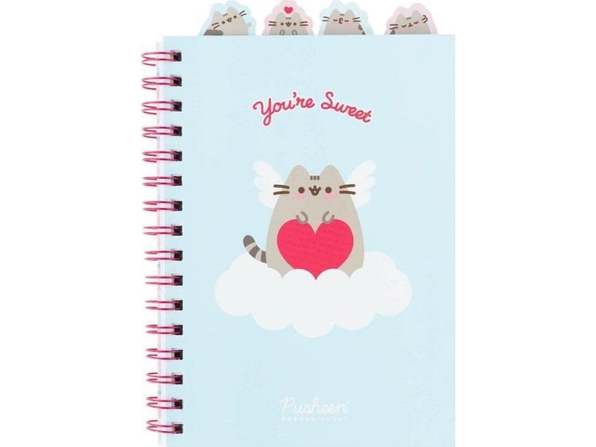 Pusheen – A5 Formato Užrašų Knygelė Iš Kolekcijos Purrfect Love