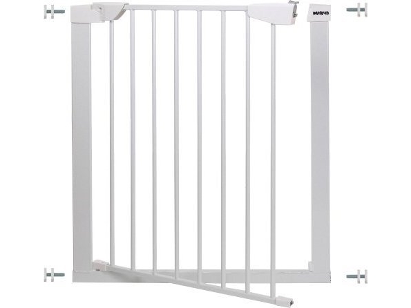 Max4b HANKSKIDS trappedør sikkerhedslåge udvidelig 75-82cm - hvid