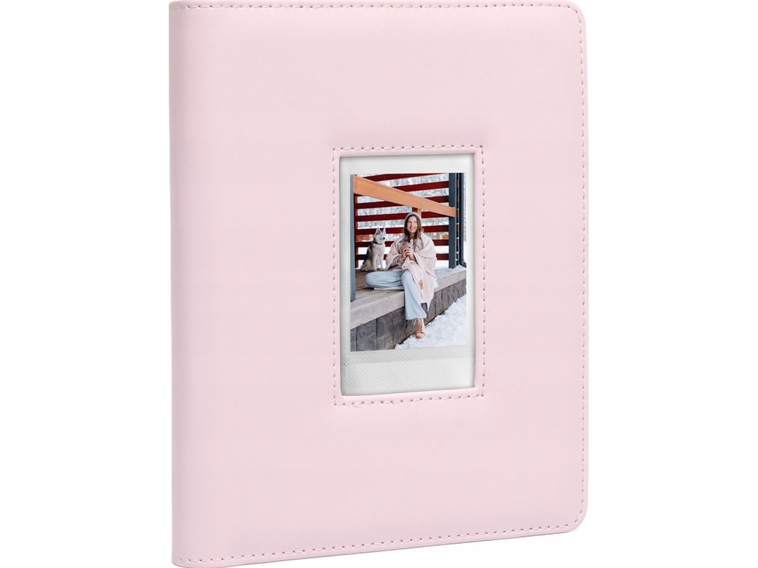 Loveinstant Fotoalbum 288Pcs Für Fuji Instax Canon Xiaomi Polaroid Hp Kodak Zink / Fenster Auf Dem Cover / Pink