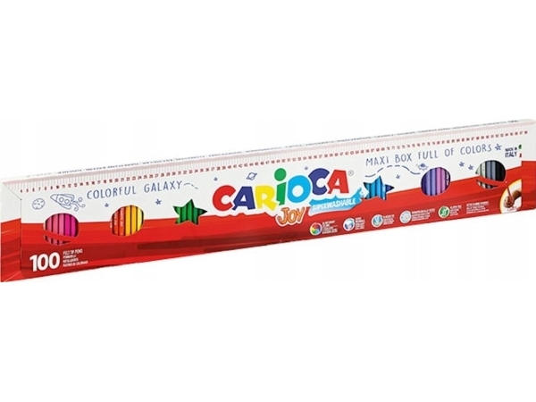 Carioca Joy-pennor 100 färger | Skola & Hobby - Konstmaterial - Markörer | GameStuff