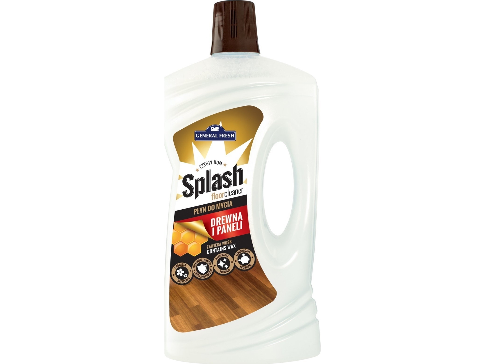 Splash rengøringsmiddel Splash 1L (til vask af træ og paneler)