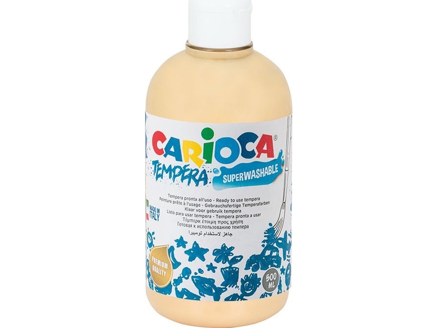 Carioca temperafärg 500ml lax, lax | Skola & Hobby - Konstmaterial - Akvareller och vattenfärger | GameStuff