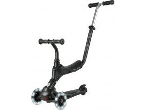 MILLY MALLY 5690 Qplay Sema Pro 3in1 Paspirtukas juodas