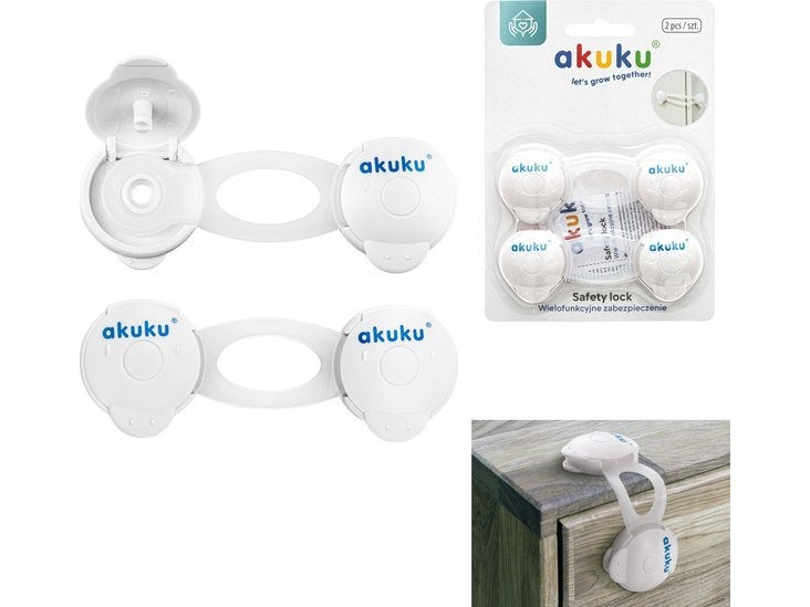 Akuku A0648 universella skydd för skåp/el (vit) | Huset - Säkerhet & Larm - Säkerhetsmaterial | GameStuff