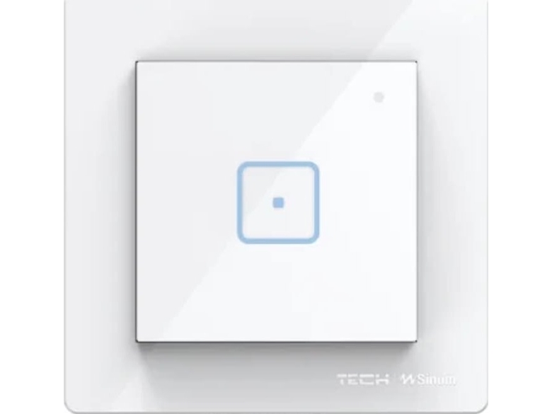 Wireless Single Pole Switch White Fs-01 Tech Controllers