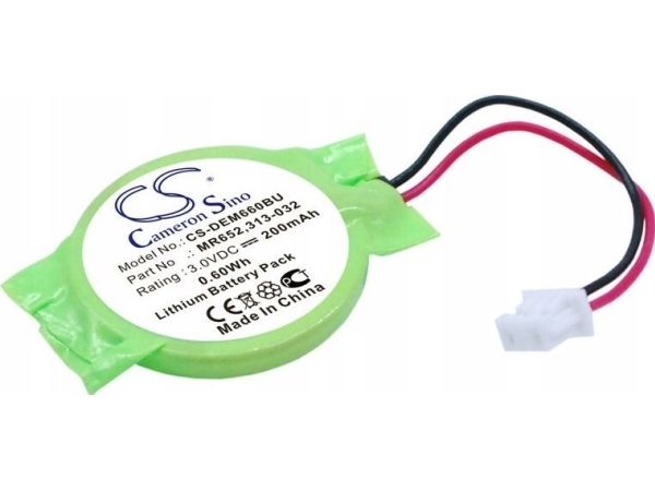 Cameron Sino Bateria Typ Mr652 Do Bios Cmos Dell Precision M4600 M6600 Latitude X1 E6320 E6430 E6420 E6520 E7240 / Cs-dem660bu