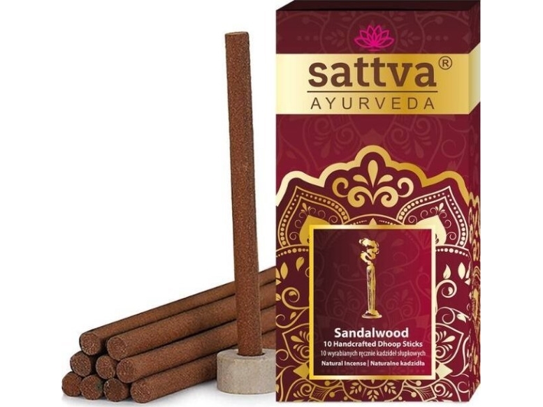 Sattva Sattva Incense Sticks Kadzida Supkowe Sandalwood 10Szt