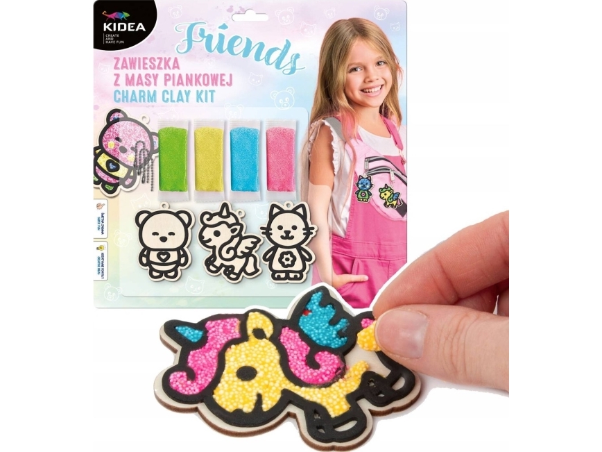 Derform Zest Kreat Zawieszka Z Masy Pian Friends Kide Bc