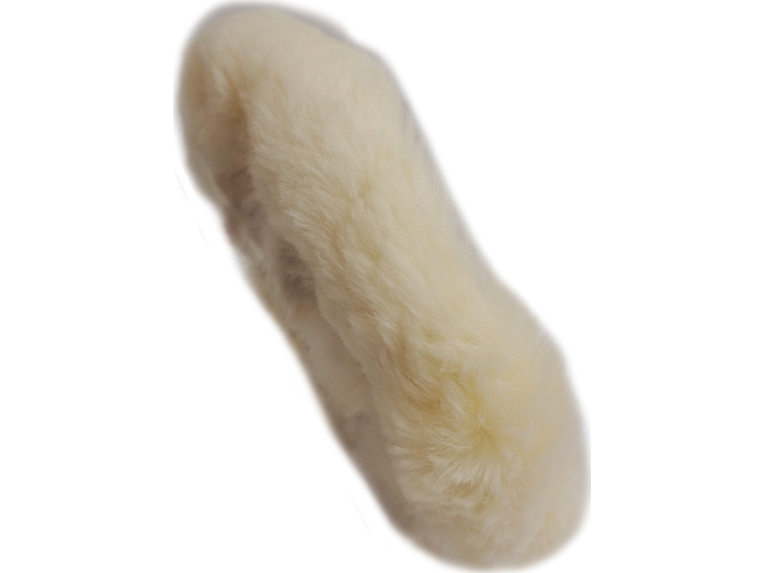 Dedra kiillotusturkis tarranauhalla (villa) 180mm