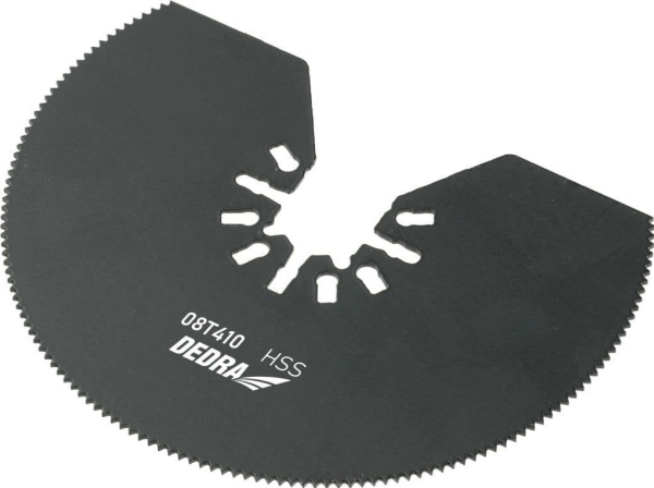 Dedra Tarcza półokrągła do metalu HSS, śred. 80mm, zęby 1.25mm