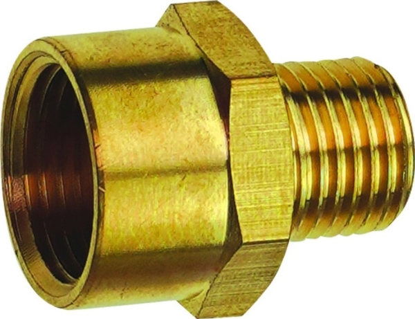 Dedra Reduzierung 1/4" Außengewinde (M) X 3/8" Innengewinde (F)