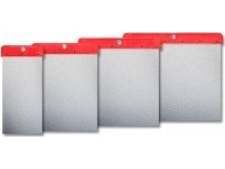 Dedra spartelmaler i rustfrit stål, 4 stk: 50/80/100/120 mm