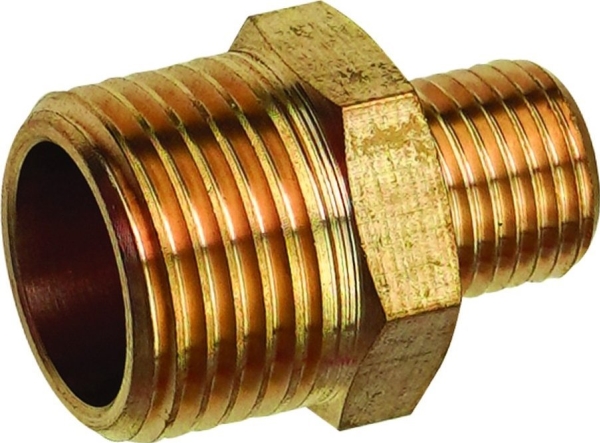 Dedra Reduzierung 1/4" Außengewinde (M) X 1/2" Außengewinde (M)