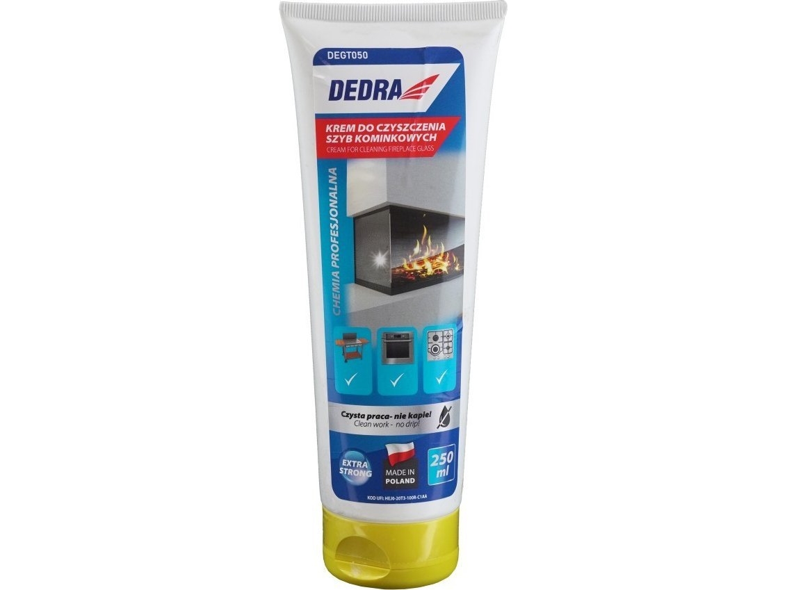Dedra Creme til rengøring af pejseglas 250 ml