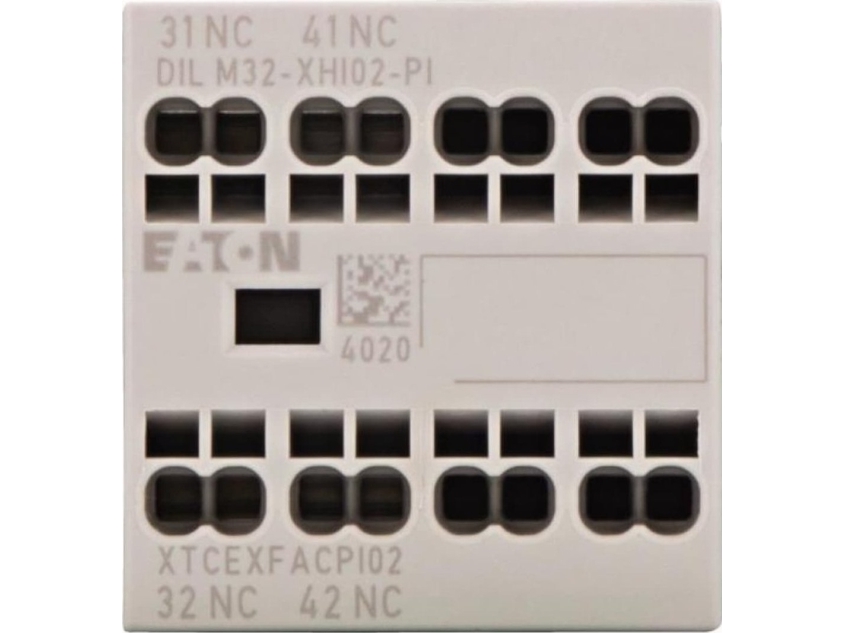 Eaton Dilm32-Xhi02-Pi Hjælpekontaktblok 2 Nc-Kontakter 4 A 1 Stk (199310)
