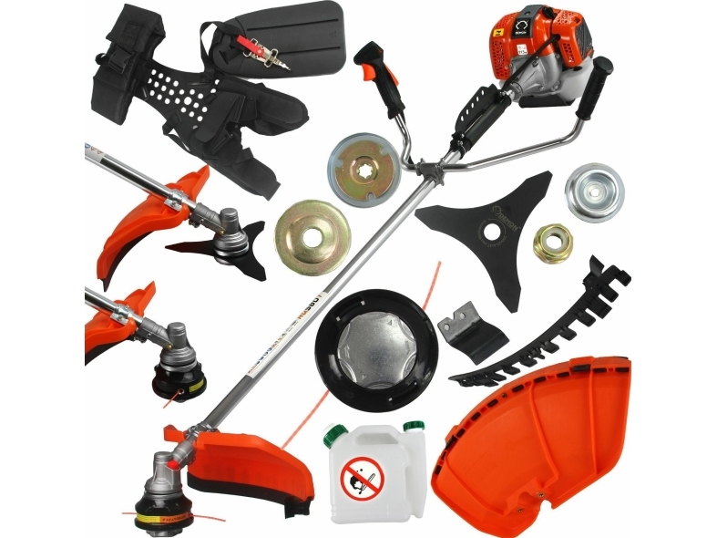 Koss RQ580T Turbo benzindrevet buskrydder/trimmer - inkl. tilbehør
