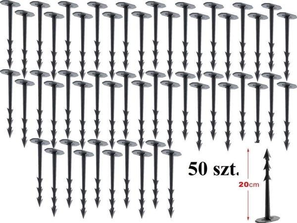 Prosperplast HARPOON PEG PINS 20cm 50kpl