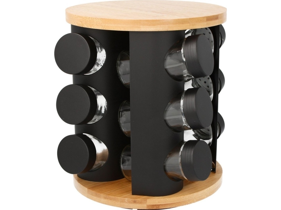 Brunbeste roterande kryddställ 12 behållare 2736 Lumarko! | Köksutrustning - Köksredskap - Salt & Pepparkvarnar | GameStuff