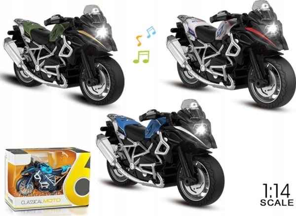 Madej Metal motorcykel 1:16 008014 43800 | Leksaker - Bilar och andra fordon - Motorcyklar | GameStuff