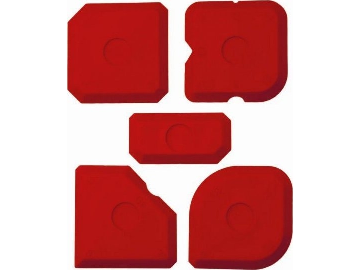 Dedra Silikone spatler 5 stk i en æske