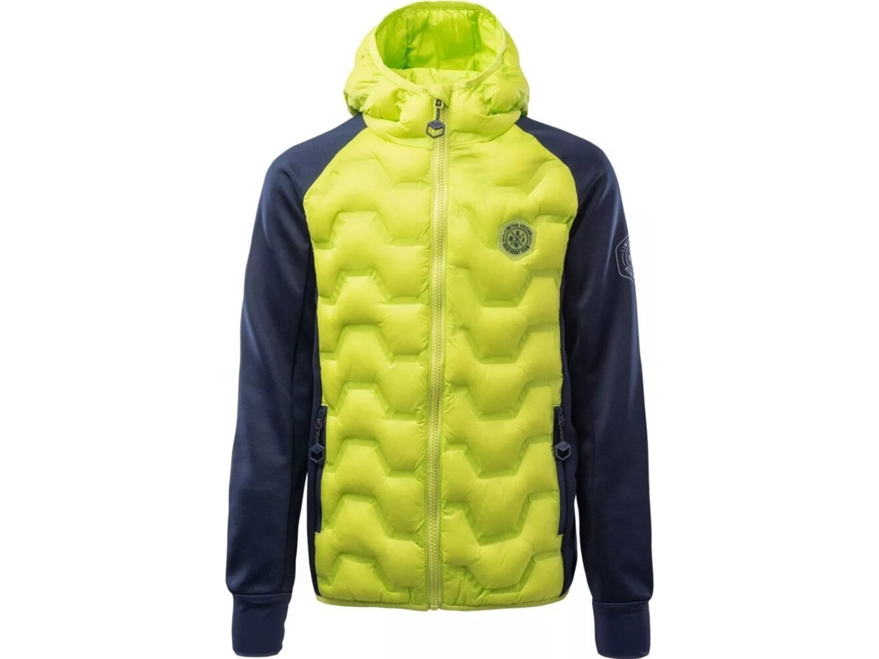 Bejo børnejakke overgang Bejo STUART JRB lime green/dark sapphire str. 140 billede